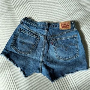 501 Levi’s High Rise Shorts